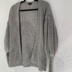 Zara ballon sleeve cardigan